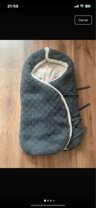 Saco para bebé de lana+ forro polar