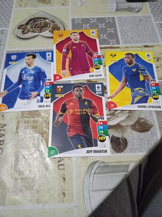 Lotto carte Adrenalyn Panini 2025/2026
