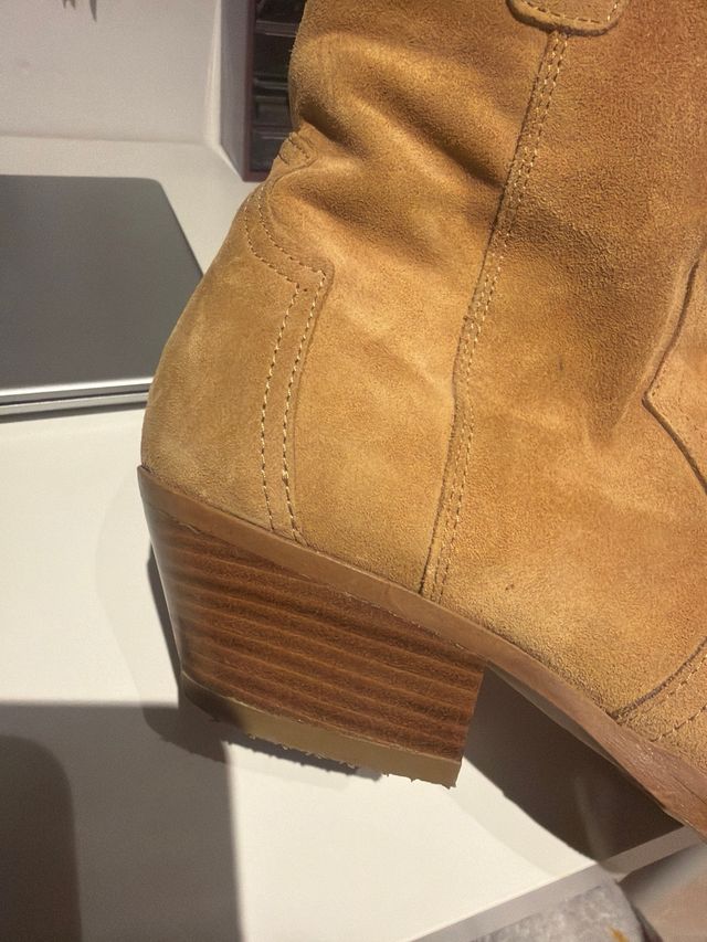 Botas cowboy ante camel