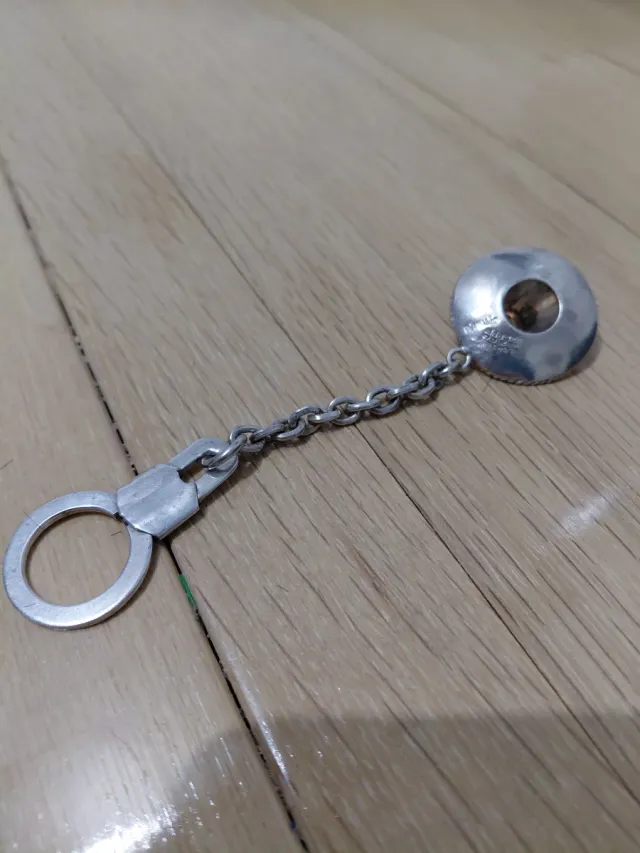 Portachiavi a forma di sombrero messicano in argento