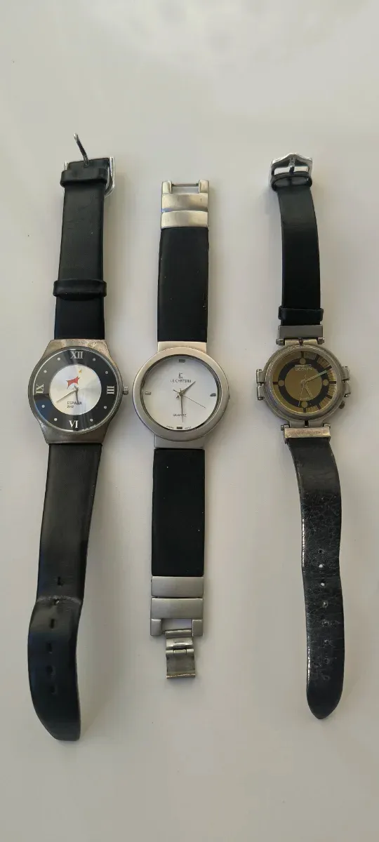 Lote 14 Relojes Pulsera Multicolor y Plateados