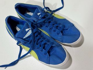 Zapatillas Puma Azul y Verde