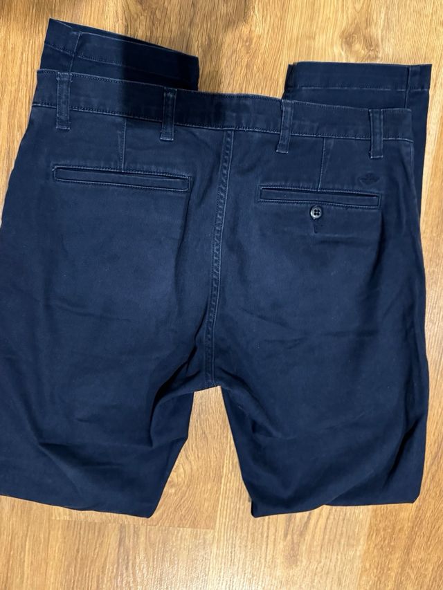 Pantalones Dockers chico azul