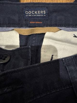 Pantalones Dockers chico azul