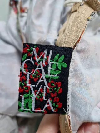 Traje de flamenca volantes y encaje