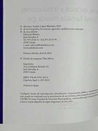 Historias y excesos de la mal llamada música gay