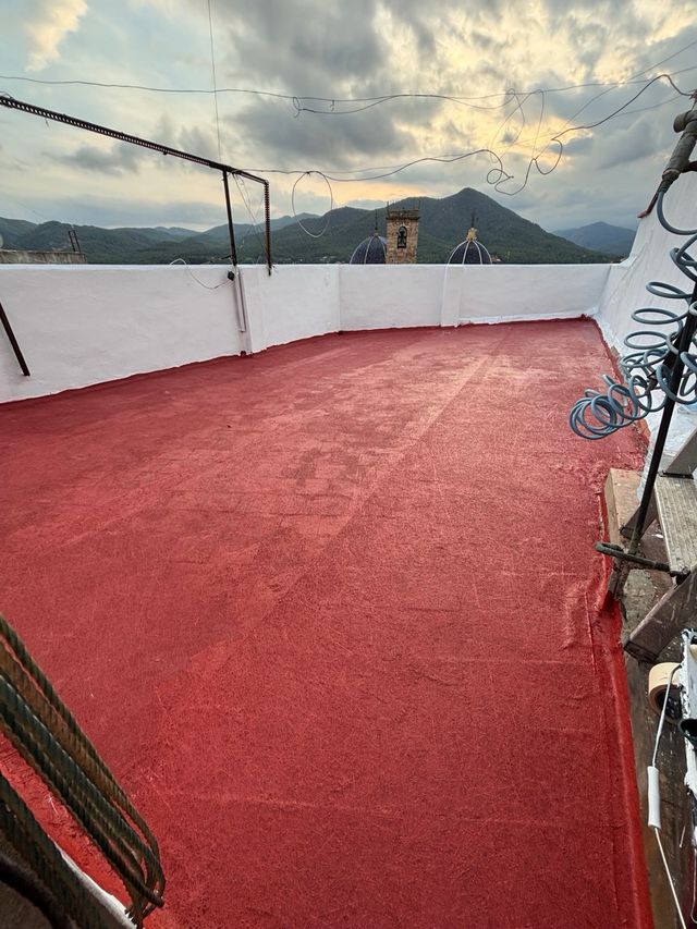 impermeabilización de terrazas .