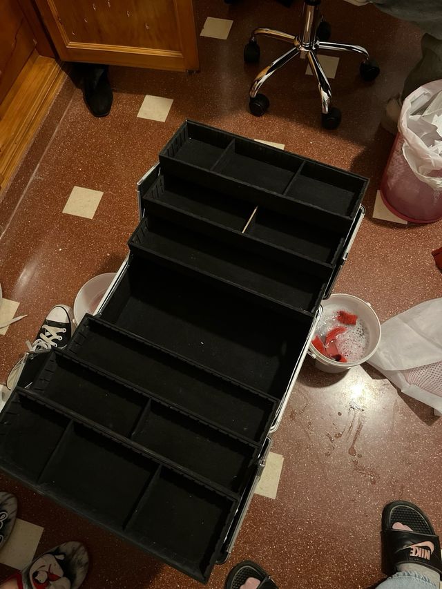 Maletín maquillaje profesional ruedas