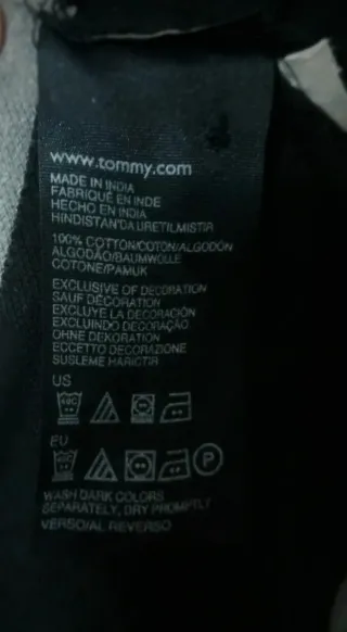 Polo Tommy Hilfiger Rayas Talla L