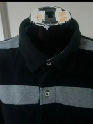 Polo Tommy Hilfiger Rayas Talla L