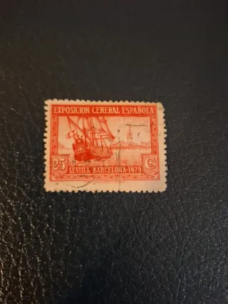Edifil 440 - Sello Exposición Española 1929