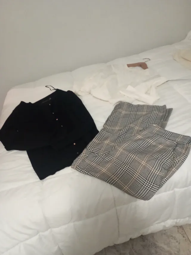 Lote Ropa Chica Negra y Estampada