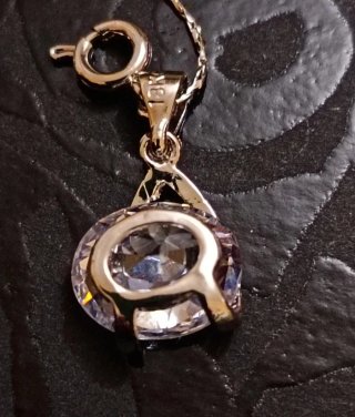 Collana con ciondolo argento