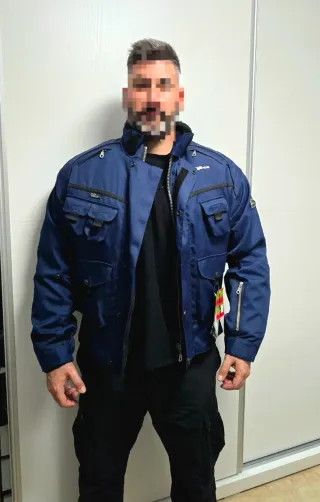 Chaqueta Motera Cordura AOKI con Protecciones