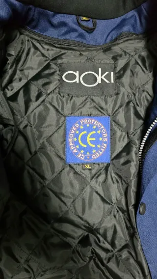 Chaqueta Motera Cordura AOKI con Protecciones