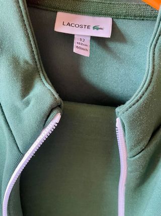 Chándal Lacoste T12 Verde niño