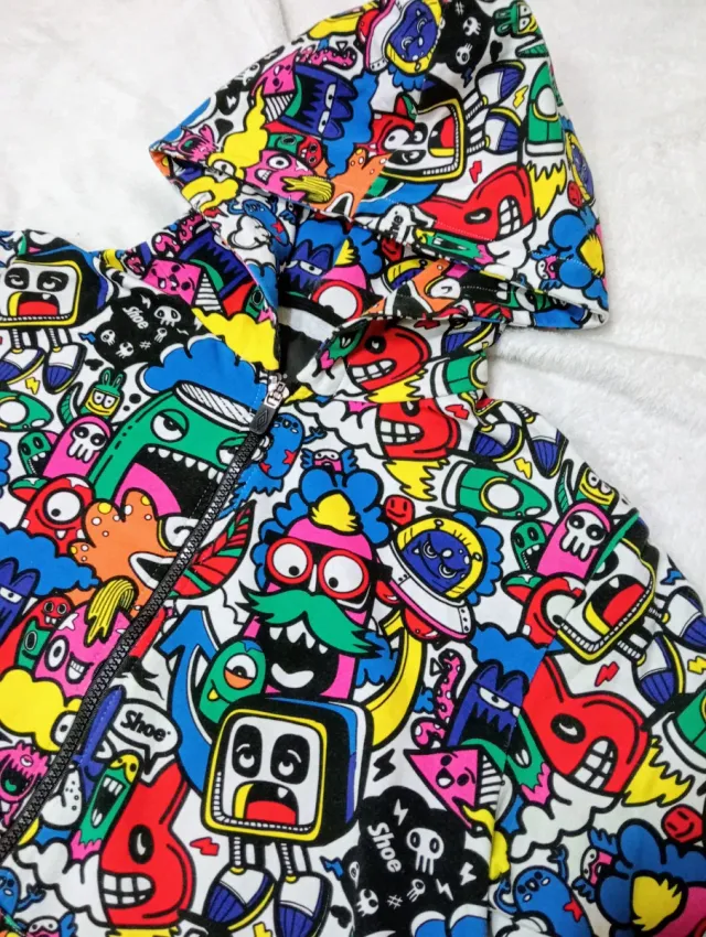 Sudadera Shoe Niño Talla XL Multicolor