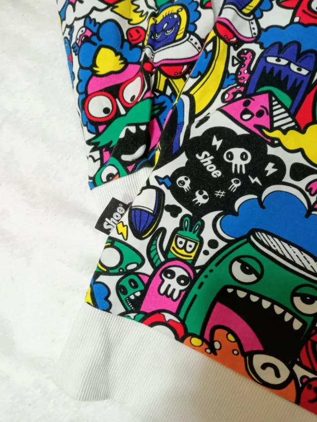 Sudadera Shoe Niño Talla XL Multicolor