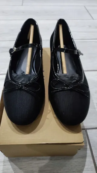 Bailarinas Mango Negras Talla 38