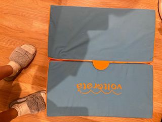 Cuna de viaje parque azul con colchoneta