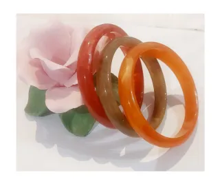 Lote de pulseras y pendientes