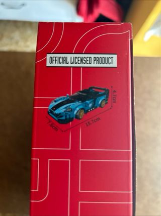 Burago Racing Blocks auto da corsa 249 pezzi