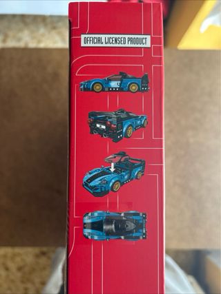 Burago Racing Blocks auto da corsa 249 pezzi