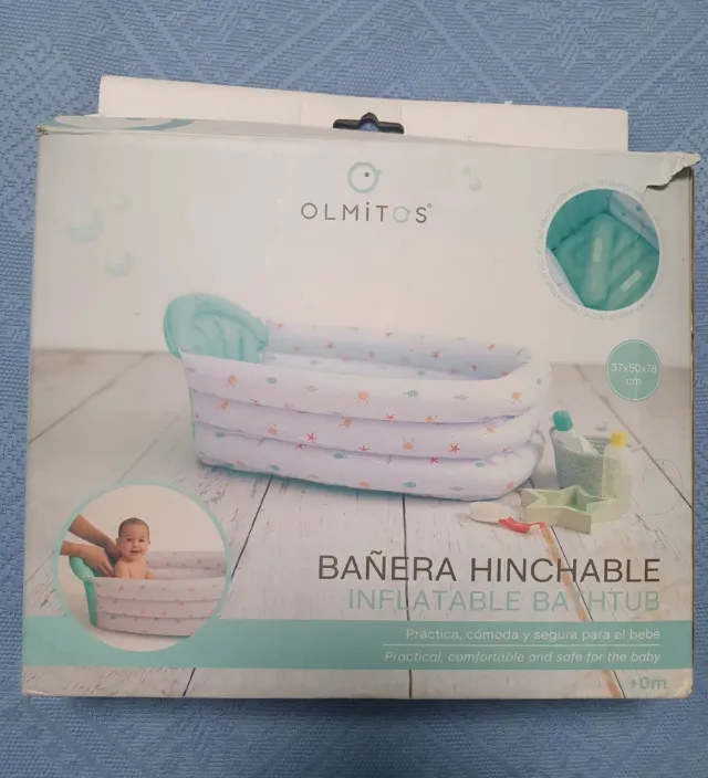 Bañera Hinchable Bebé Olmitos +0m