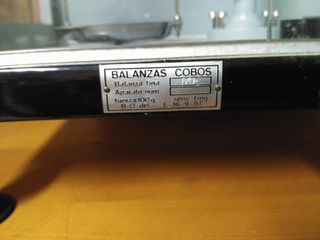 Balanza de precisión Cobos MF