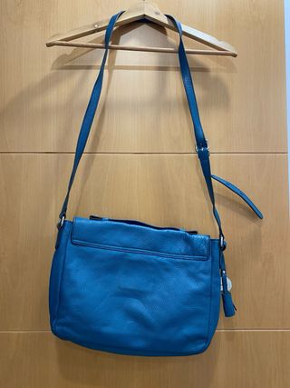 Bolso Tous Azul/Teal Piel