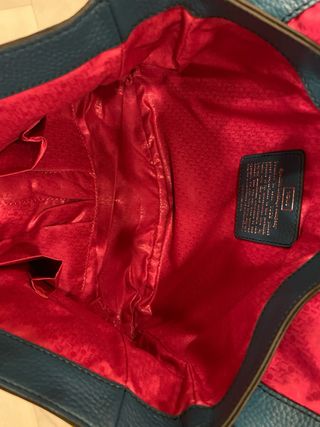 Bolso Tous Azul/Teal Piel