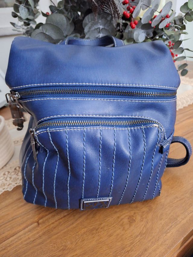 Mochila Mujer Caminatta Azul