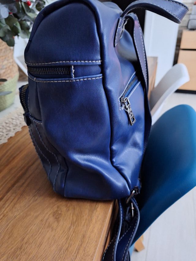 Mochila Mujer Caminatta Azul