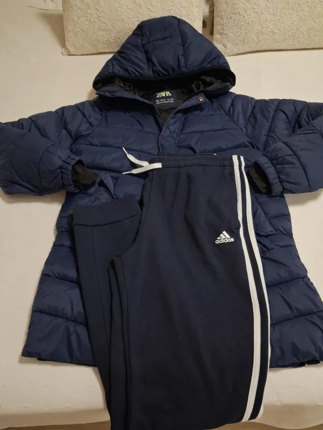 Abrigo y pantalón deportivo T. 13/14 años