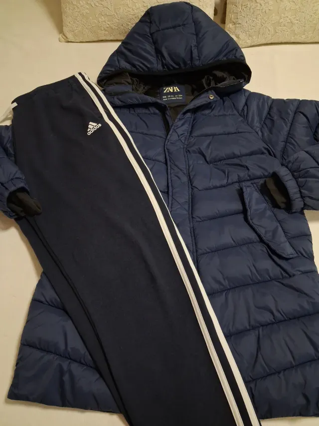 Abrigo y pantalón deportivo T. 13/14 años