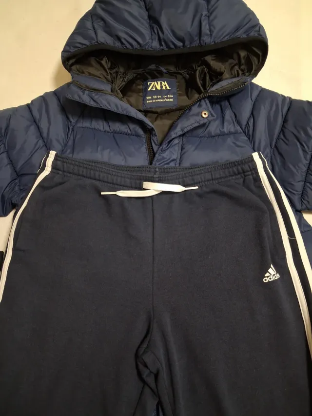 Abrigo y pantalón deportivo T. 13/14 años
