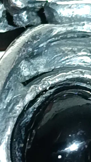 Anillo vintage Plata oxidada Modernista