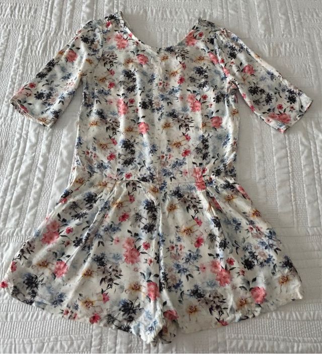 Mono corto estampado floral