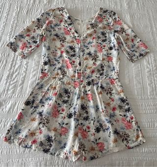 Mono corto estampado floral