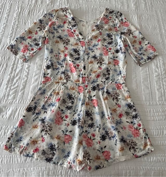 Mono corto estampado floral