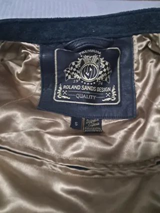 Chaqueta de piel moto mujer