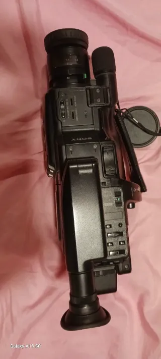 Cámara de vídeo 8 Sony negra para piezas