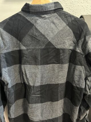 Camisa de cuadros Bershka manga larga