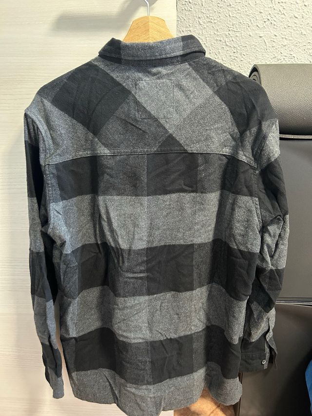 Camisa de cuadros Bershka manga larga