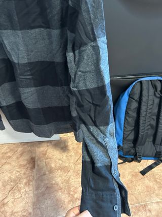 Camisa de cuadros Bershka manga larga