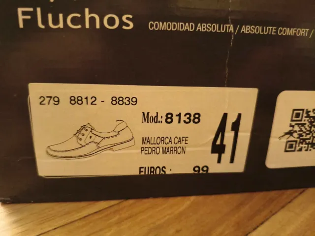 Zapatos Fluchos Marrones Hombre