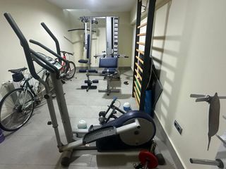 Maquina multifuncion Kettler elíptica, pesas, Espa