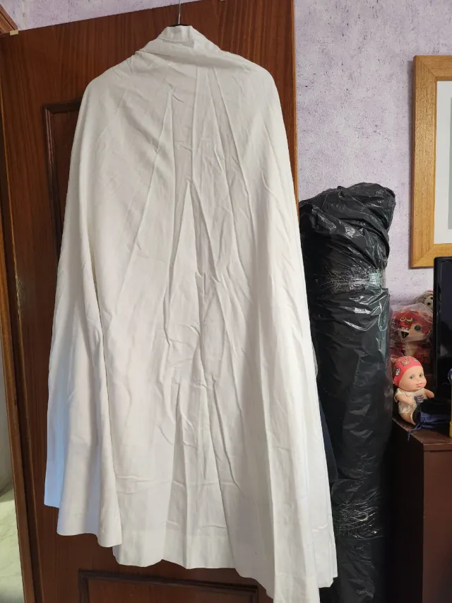 Traje Nazareno Blanco y Azul