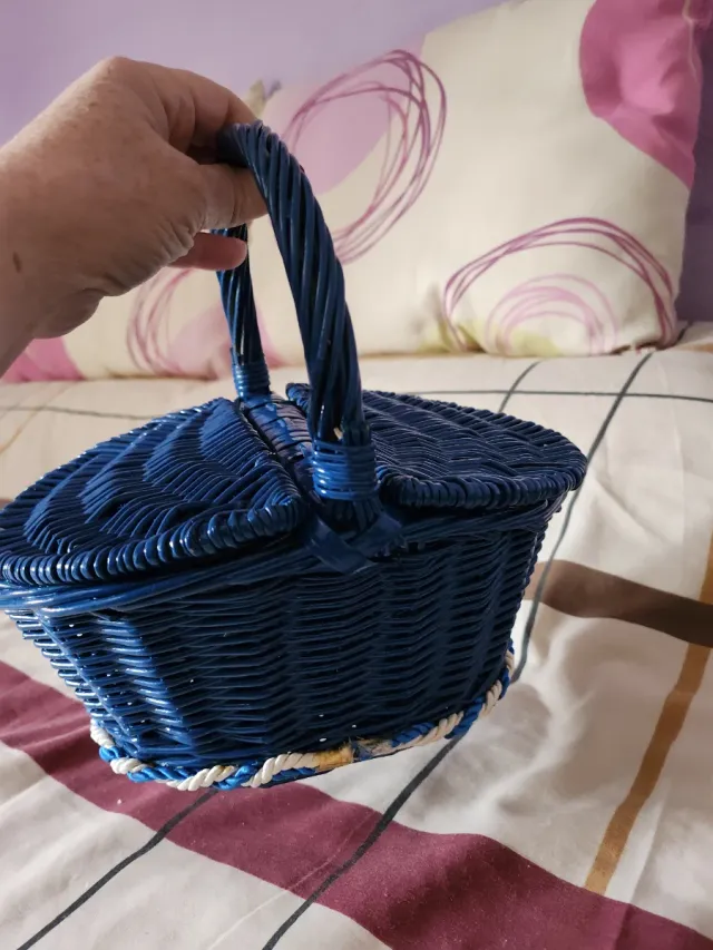 Traje Nazareno Blanco y Azul