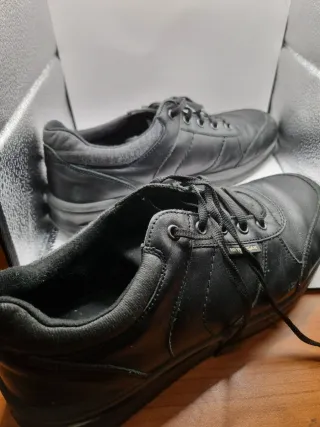 New Gisa Scarpe Uomo Vera Pelle Nere 41